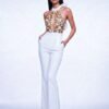 Isla Driftwood-Beaded Jumpsuit
